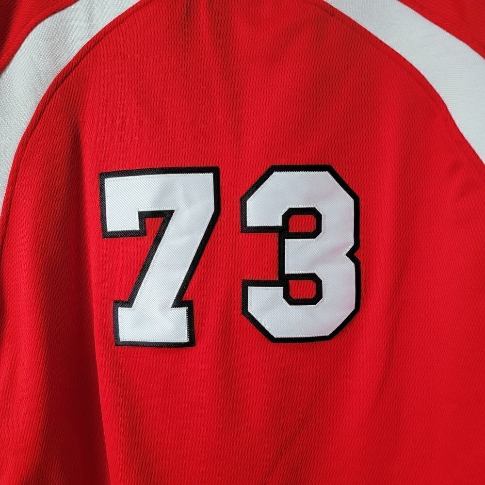 Rockets FOOTBALL High School Athletic Shirt Cardinals Football Red Size XL - Picture 5 of 6